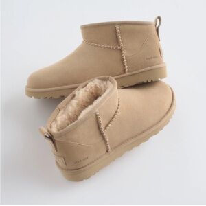 Ugg x Madhappy Classic Ultra Mini Boot - Sand - Size 8
